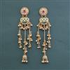 Antique Heritage Earring With Matte Gold Plated