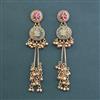 Antique Heritage Earring With Matte Gold Plated