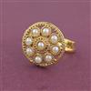 Antique Adjustable Ring With Gold Plating