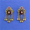 Antique Heritage Earring With Matte Gold Plating