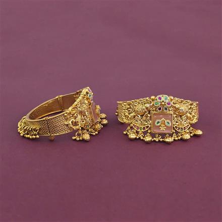 Antique Openable Bangles With Gold Plating