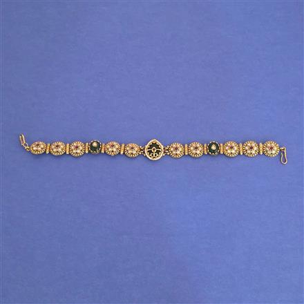 Antique Heritage Shishful With Matte Gold Plating