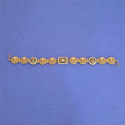 Antique Heritage Shishful With Matte Gold Plating