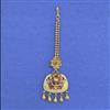 Antique Classic Tikka With Matte Gold Plating