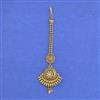 Antique Classic Tikka With Matte Gold Plating