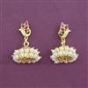 Antique Jhumki With Matte Gold Plating