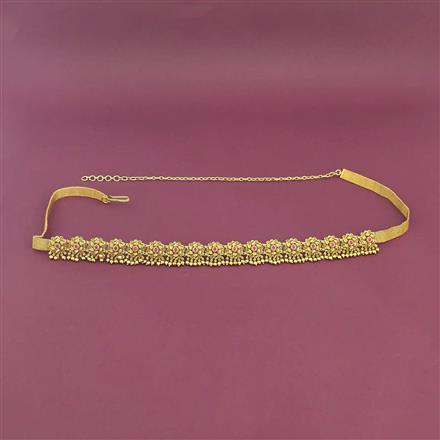 Antique Classic Belt With Matte Gold Plating