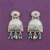 Antique Classic Earring With Matte Gold Plating