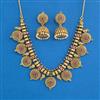 Antique Classic Necklace Set With Gold Plating