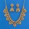 Antique Classic Necklace Set With Gold Plating