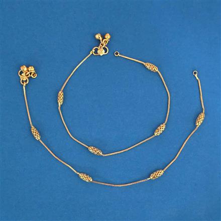 Antique Classic Payal With Gold Plating