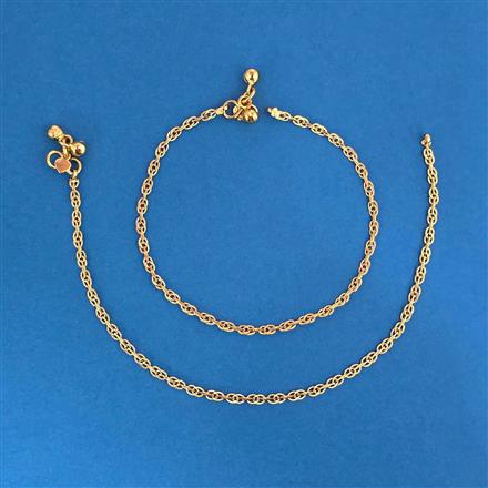 Antique Classic Payal With Gold Plating