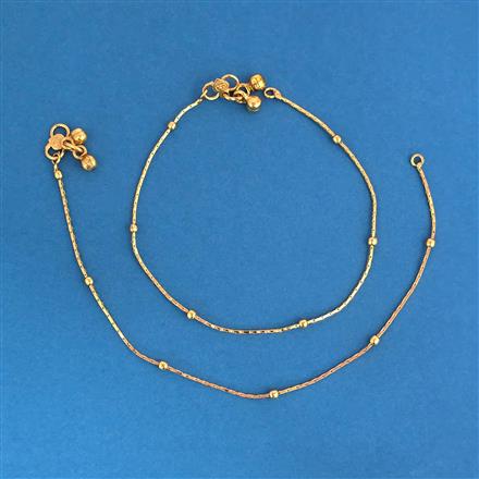 Antique Classic Payal With Gold Plating