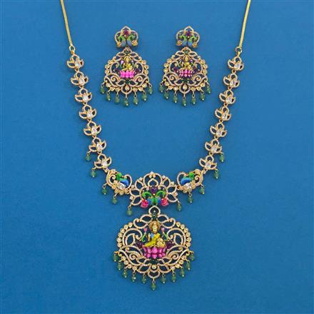 Antique Classic Necklace With Gold Plating