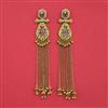 Antique Heritage Earring With Matte Gold Plating