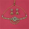 Antique Heritage Necklace Set Set With Matte Gold Plating