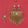 Antique Mukut With Gold Plating