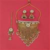 Antique Mukut With Gold Plating