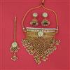 Antique Mukut With Gold Plating