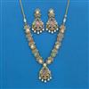 Antique Classic Necklace With Mehndi Plating