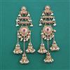 Antique Moti Earring With Matte Gold Plating