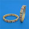 Antique Openable Bangles With Matte Gold Plating