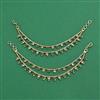 Antique Classic Ear Chain With Mehndi Plating