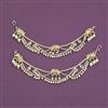 Antique Moti Ear Chain With Gold Plating