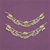 Antique Moti Ear Chain With Gold Plating