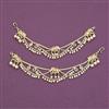 Antique Moti Ear Chain With Gold Plating