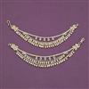Antique Moti Ear Chain With Gold Plating