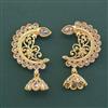 Antique Classic Earring With Matte Gold Plating