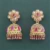 Antique Jhumki With Matte Gold Plating