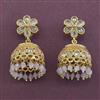 Antique Jhumki With Matte Gold Plating
