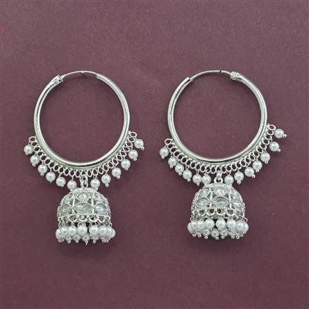 Antique Bali With Rhodium Plating