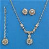 Antique Classic Necklace With Mehndi Plating
