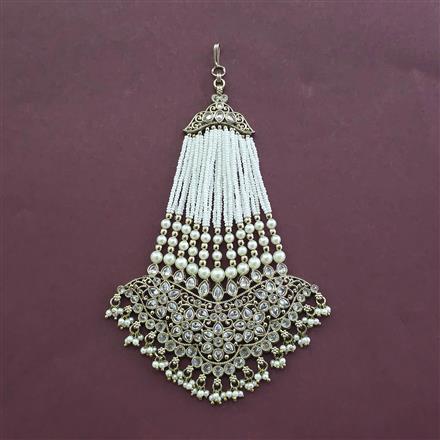 Antique Moti Pasa With Mehndi Plating