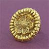 Antique Adjustable Ring With Gold Plating