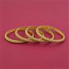 Antique Delicate Bangles With Gold Plating