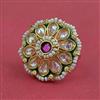Antique Moti Ring With Gold Plating