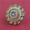 Antique Moti Ring With Gold Plating