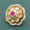 Antique Adjustable Ring With Gold Plating