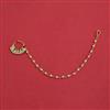 Antique Pearl Nose Ring With Gold Plating