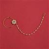 Antique Moti Nose Ring With Gold Plating