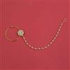 Antique Moti Nose Ring With Gold Plating