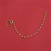 Antique Pearl Nose Ring With Gold Plating