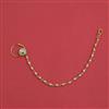 Antique Pearl Nose Ring With Gold Plating