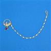 Antique Moti Nose Ring With Gold Plating