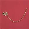 Antique Pearl Nose Ring With Gold Plating