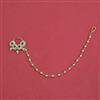 Antique Pearl Nose Ring With Gold Plating